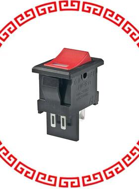 JWS11RCAF SWITCH ROCKER SPST 6A 125V