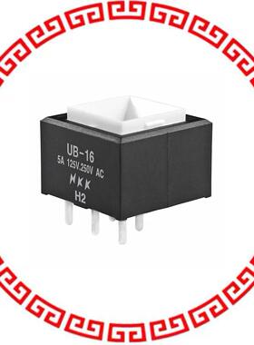 UB16SKW036F SWITCH PUSHBUTTON SPDT 5A 125V