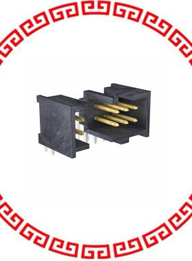 901303210 CONN HEADER 10POS .100 R/A GOLD