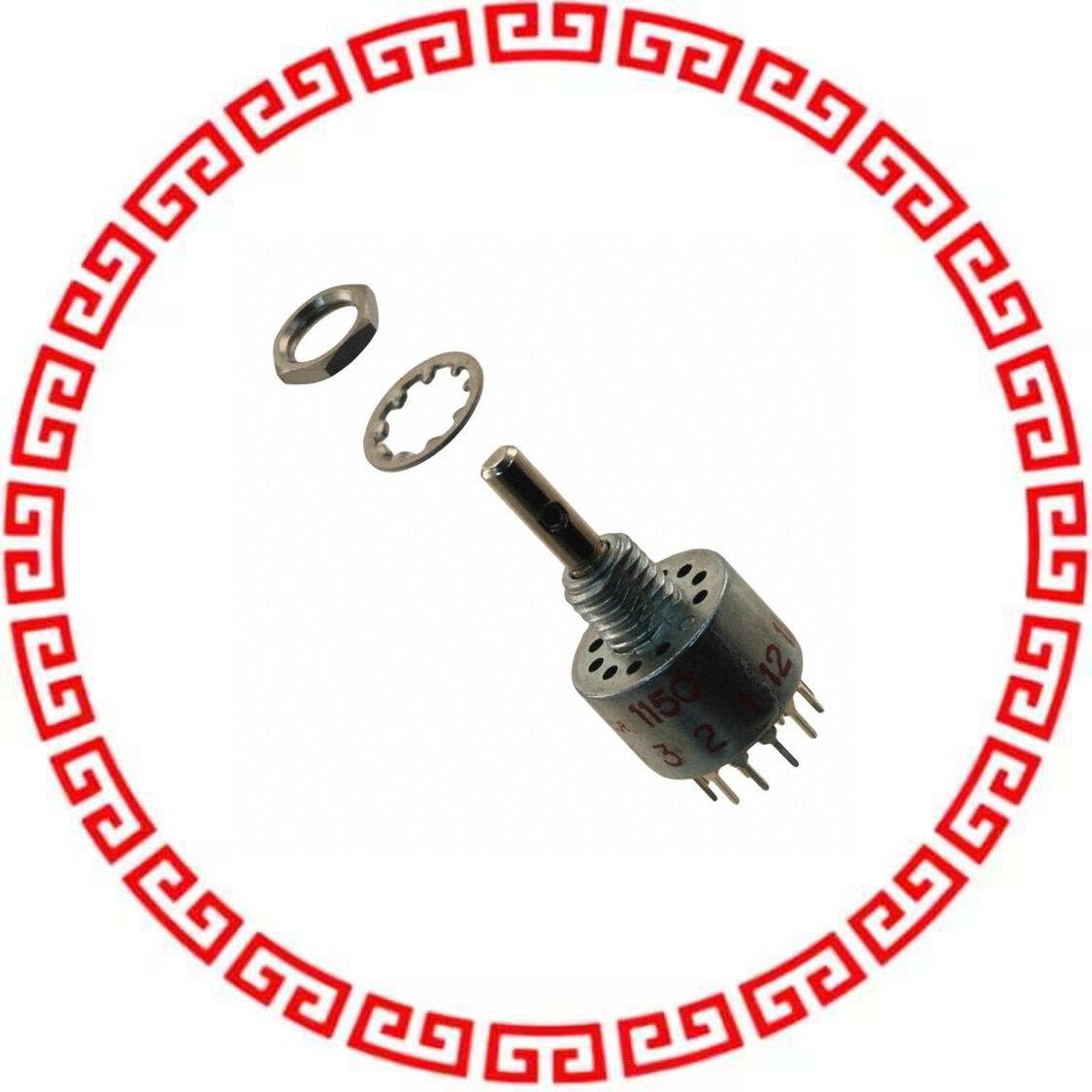 MD06L1NCQD SWITCH ROTARY 6POS 250MA 125V