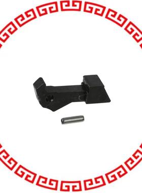 N3505-2B EJECTOR LATCHES BLK SHORT W/PINS