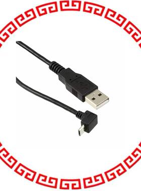 102-1392-BL-00050 CABLE USB-A TO MICRO USB-B .5M