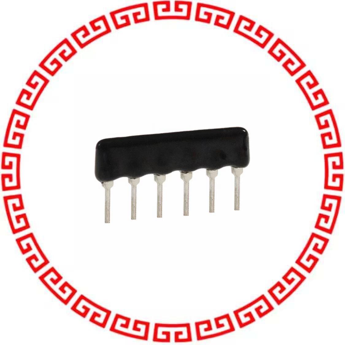 77061104P RES ARRAY 5 RES 100K OHM 6SIP