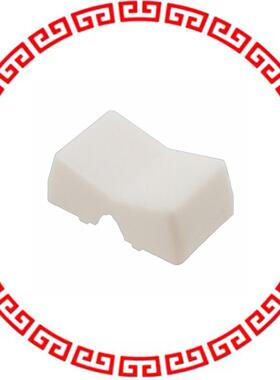 AML54-F10W CAP ROCKER RECTANGULAR WHITE