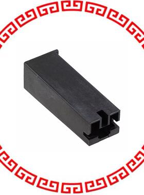 2-172076-2 CONN RCPT HSG 0.25 1POS BLACK