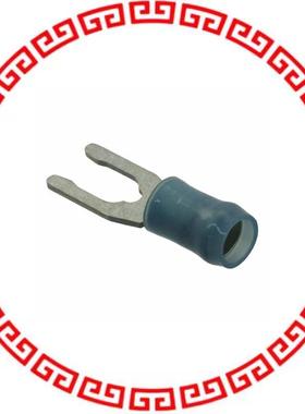 52421-3 CONN SPADE TERM 14-16AWG #8 BLU