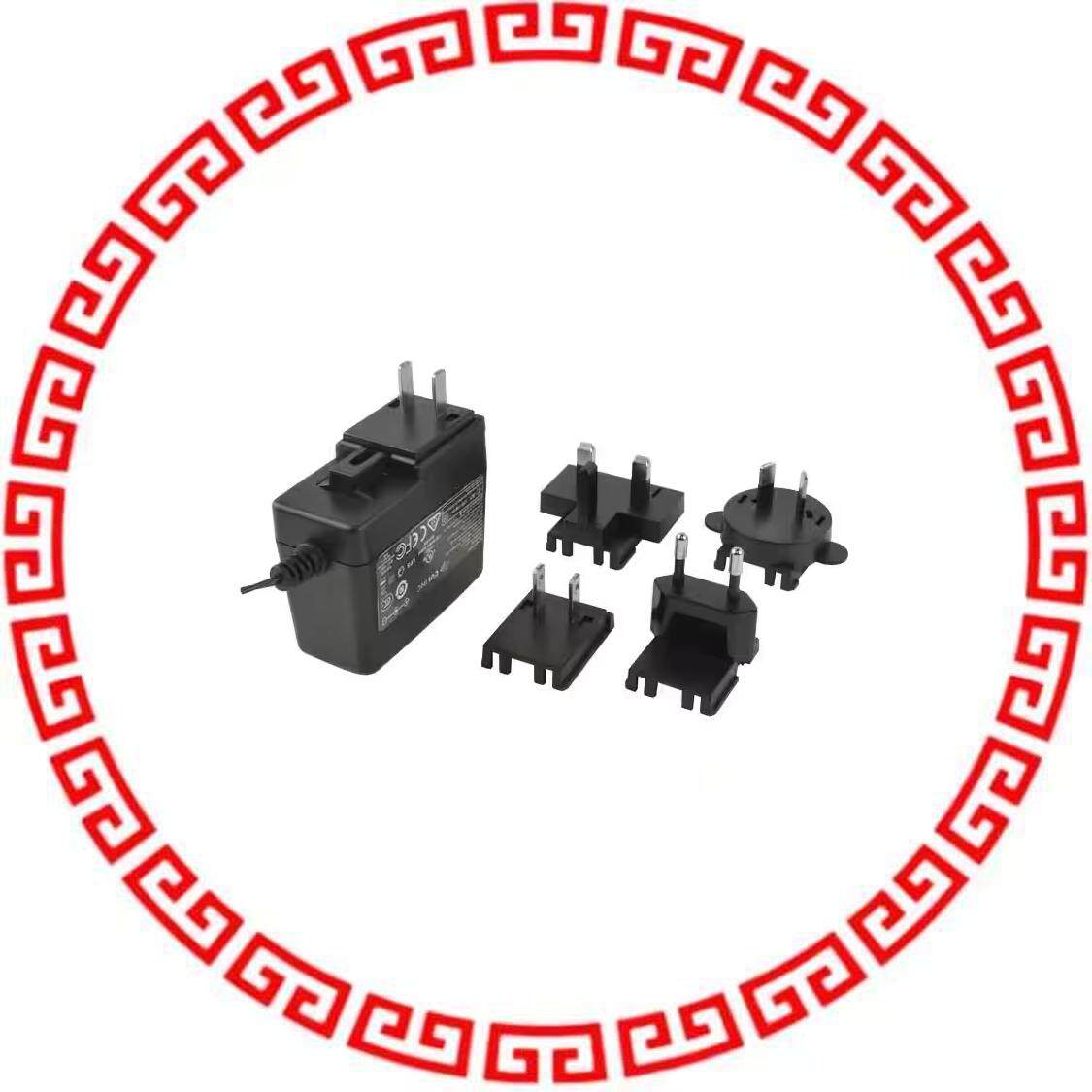SMI18-12-V-P5R AC/DC WALL MOUNT ADAPTER 12V 18W