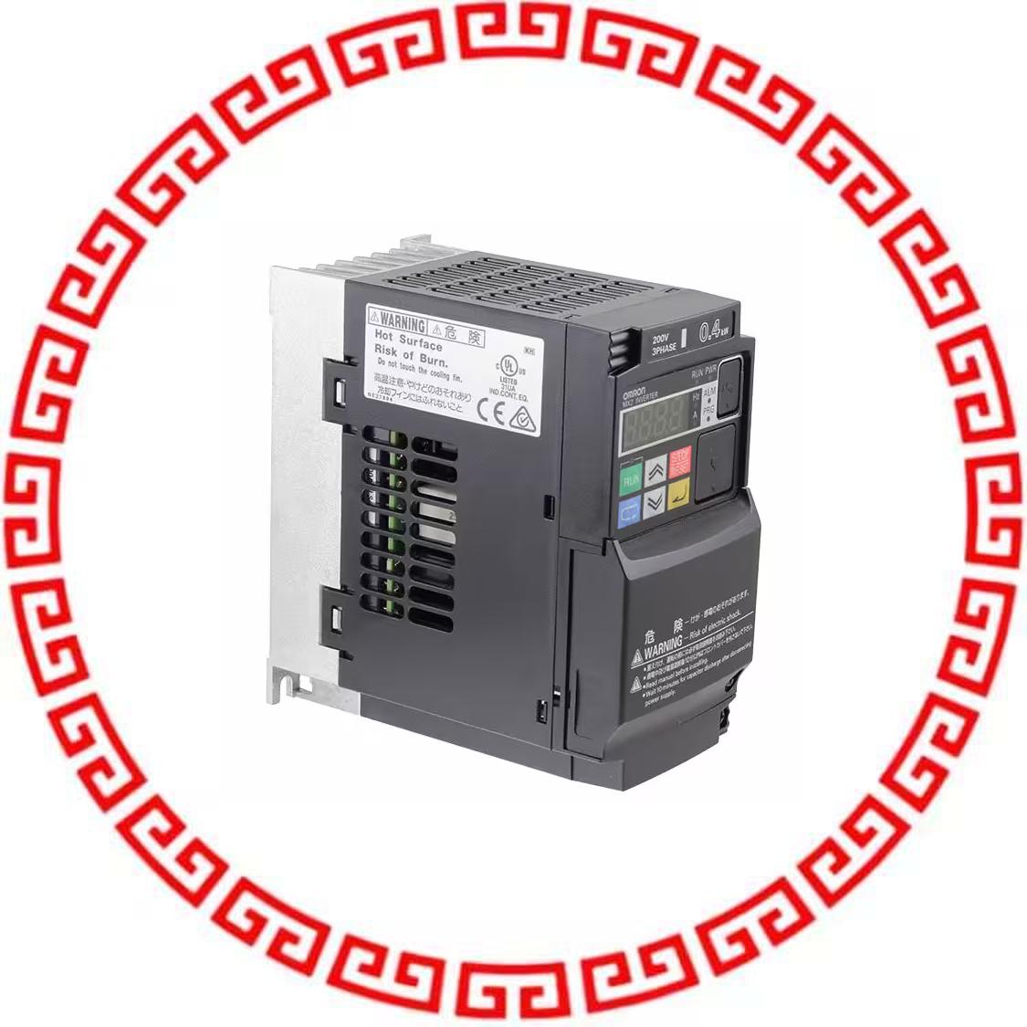 3G3MX2-A2004-V1 VARI FREQ DRIVE 3A 240V LOAD