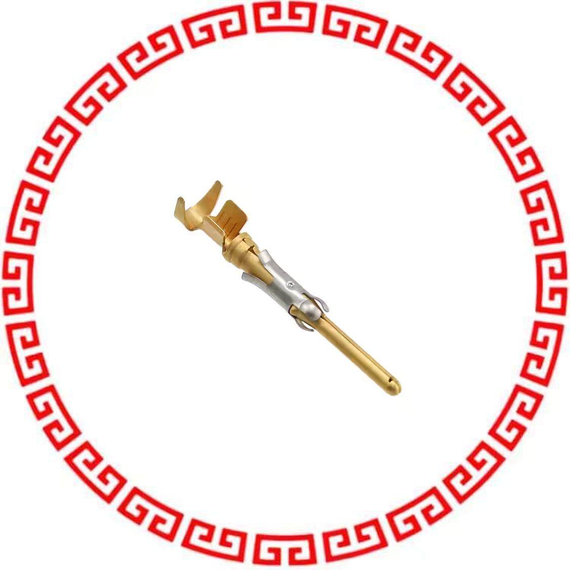 1-66359-0 CONN PIN .062 14-18AWG AU CRIMP