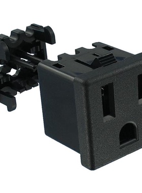 739W-X2/03《AC Power Plugs & Receptacles Snap-In Mnt Term》