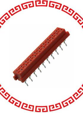690367000000 CONN 2.54MM FEMALE STR RED 20POS