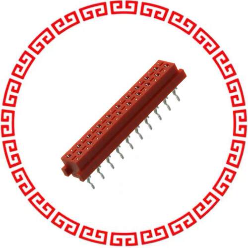 690367000000 CONN 2.54MM FEMALE STR RED 20POS