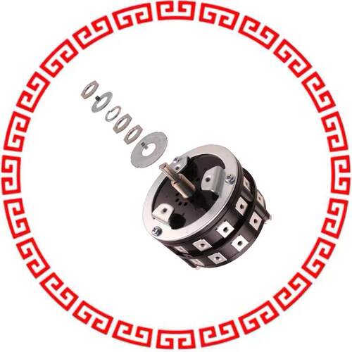 PS2N SWITCH ROTARY 2-11POS 30A 125V