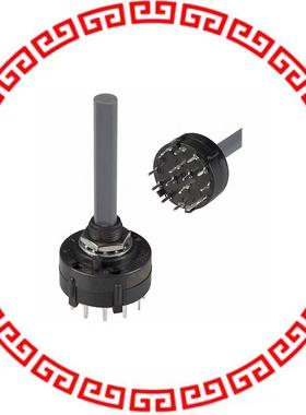 A40315RNCQ SWITCH ROTARY 3POS 2.5A 125V