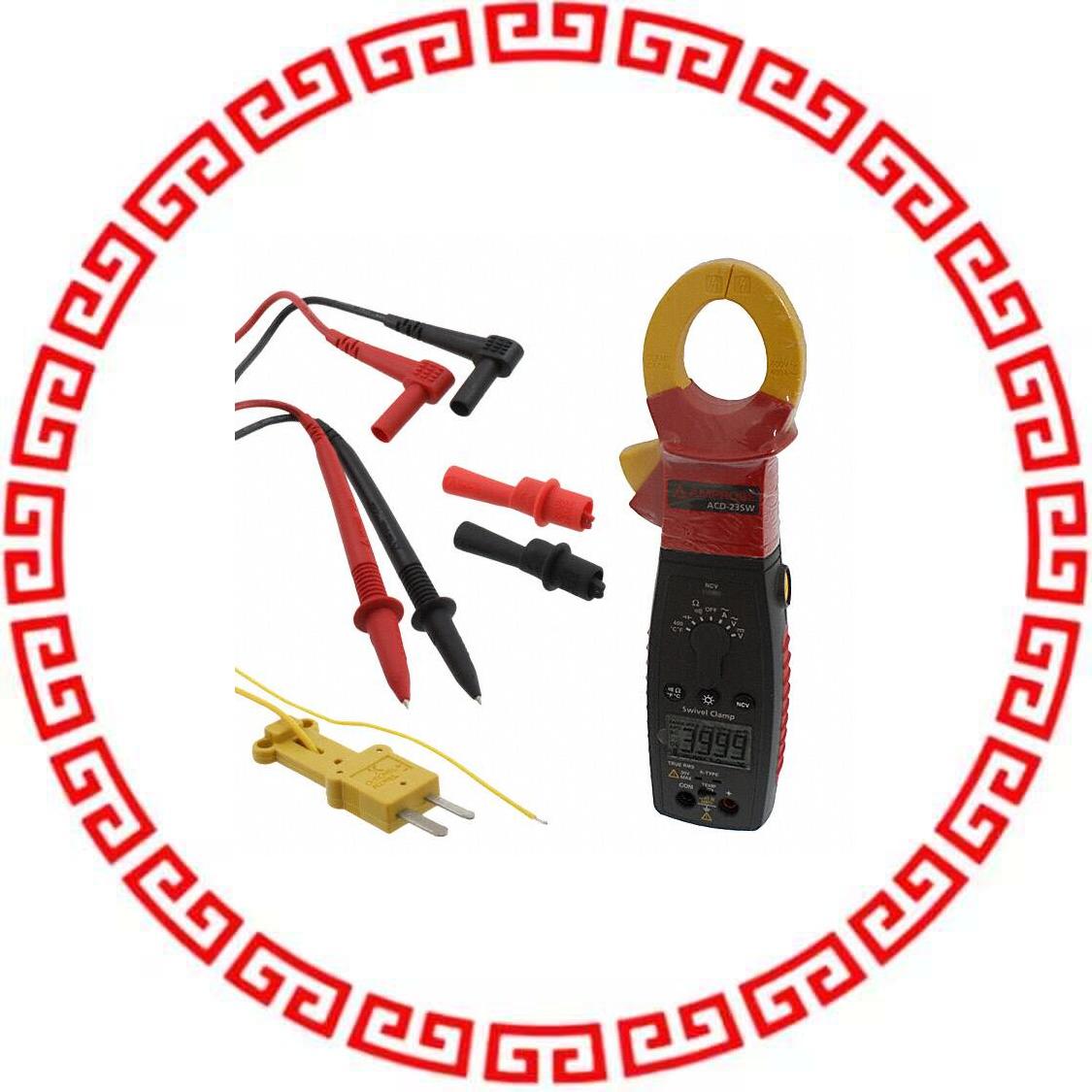 ACD-23SW TRMS 400A SWVL CLMP W/TEMP/CAP