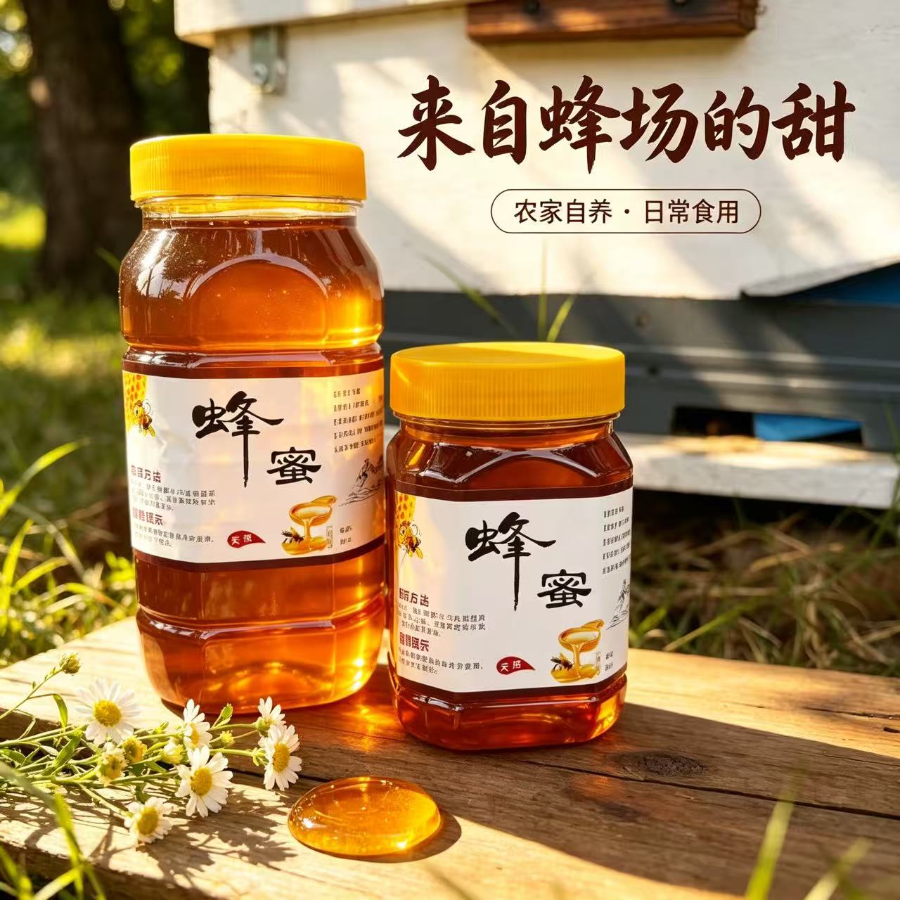 2026新采洋槐蜜无添加纯正蜂蜜