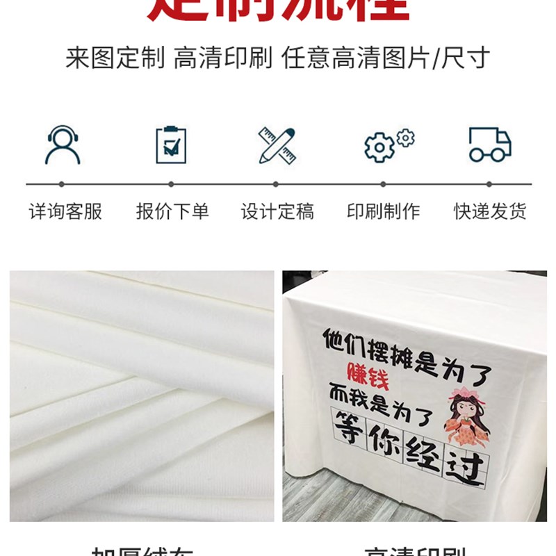 速发摆摊挂布街边集市招牌横幅布置夜市文字背景网红后备箱广告布