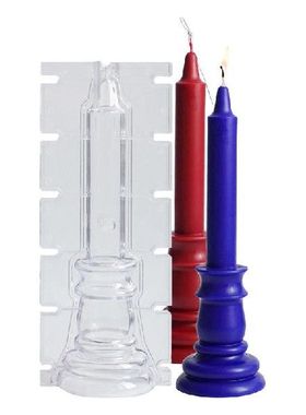 速发Cylider ed CadlM CadlestisBee Wax Mould  Cadlesti