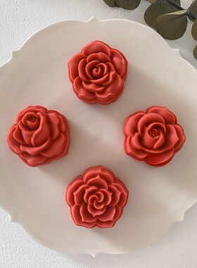 速发玫点件套广式绿豆糕冰皮午饼模具下月茶糕瑰按压烘焙工具实用