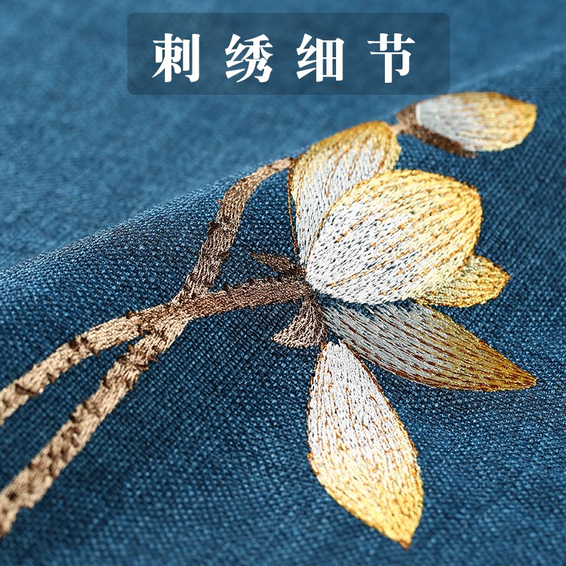 速发新中式餐椅坐垫高档卡口挖角红木圈椅坐垫实木茶桌椅子垫座垫