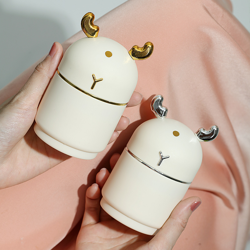 速发轻奢牙签盒家自个性收意牙签筒用动弹出按压式牙签创纳盒