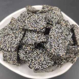 湖北土特产麻叶子黑芝麻糖麦芽糖炒米天门潜江恩施特色小吃饴糖