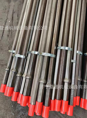 矿用钻杆隧道锚索钻杆空心风钻杆b19/b22/b25六角中空凿岩机钻杆