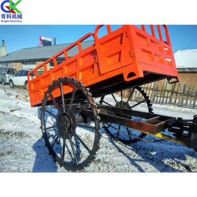 水田运苗机水旱两用运秧运粮撒肥一体机农用物料化肥搬运车