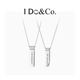 Do&Co.小情书项链情侣925银轻奢小众锁骨链生日礼物