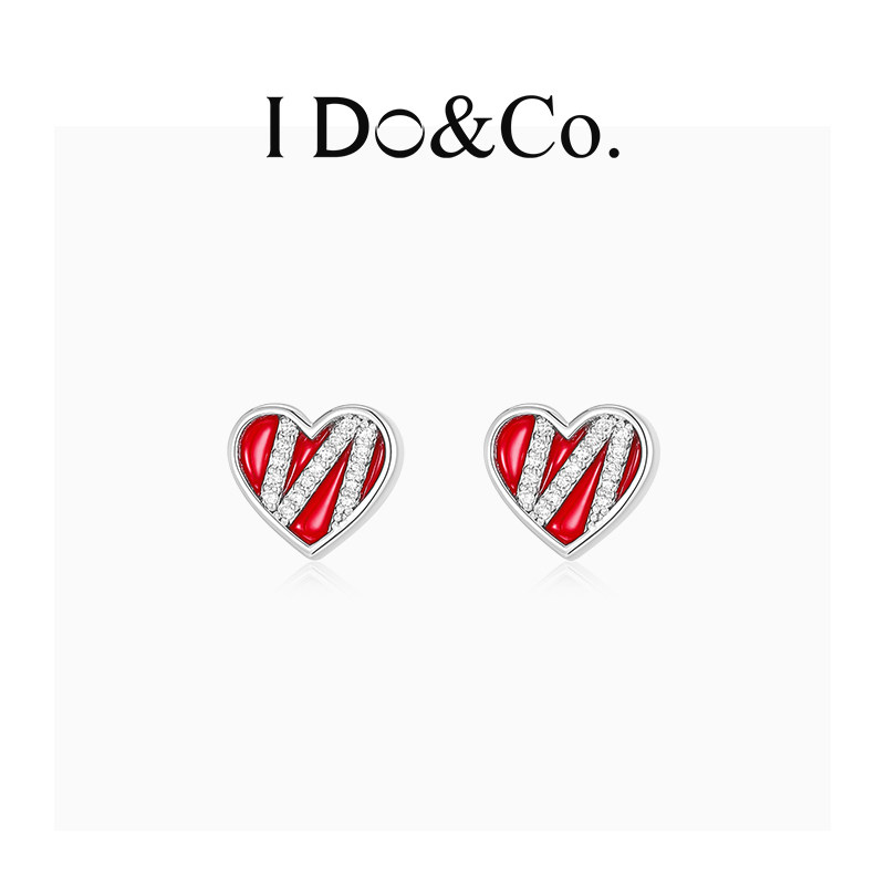 心绯耳钉925银IDo&Co.