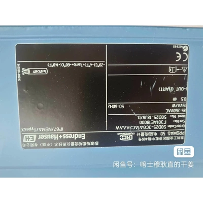 非标价E+H 电磁流量计一套50P25-3CGA1AC2AAAW议价