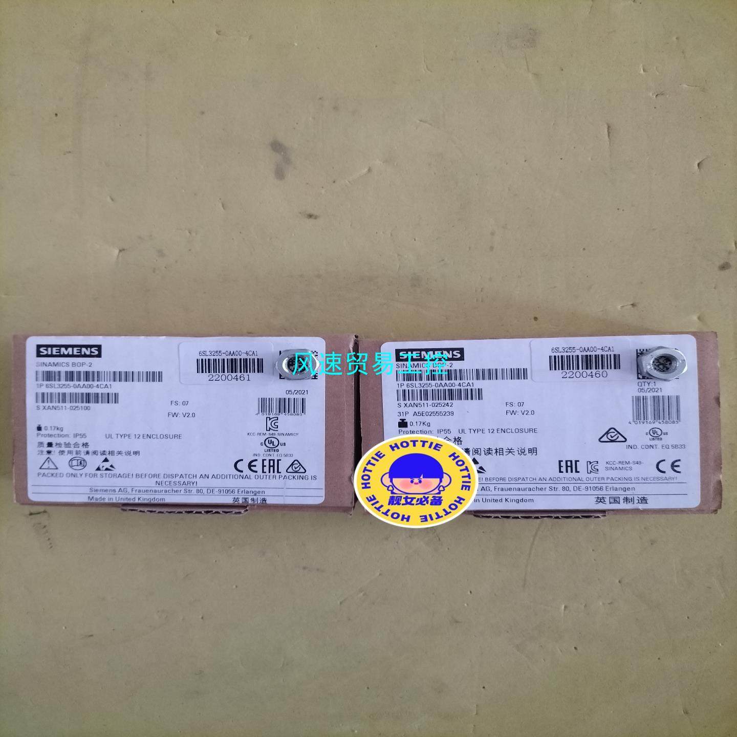 非标价全新西门子G120变频器面板6SL3225-0AA00-4C议价