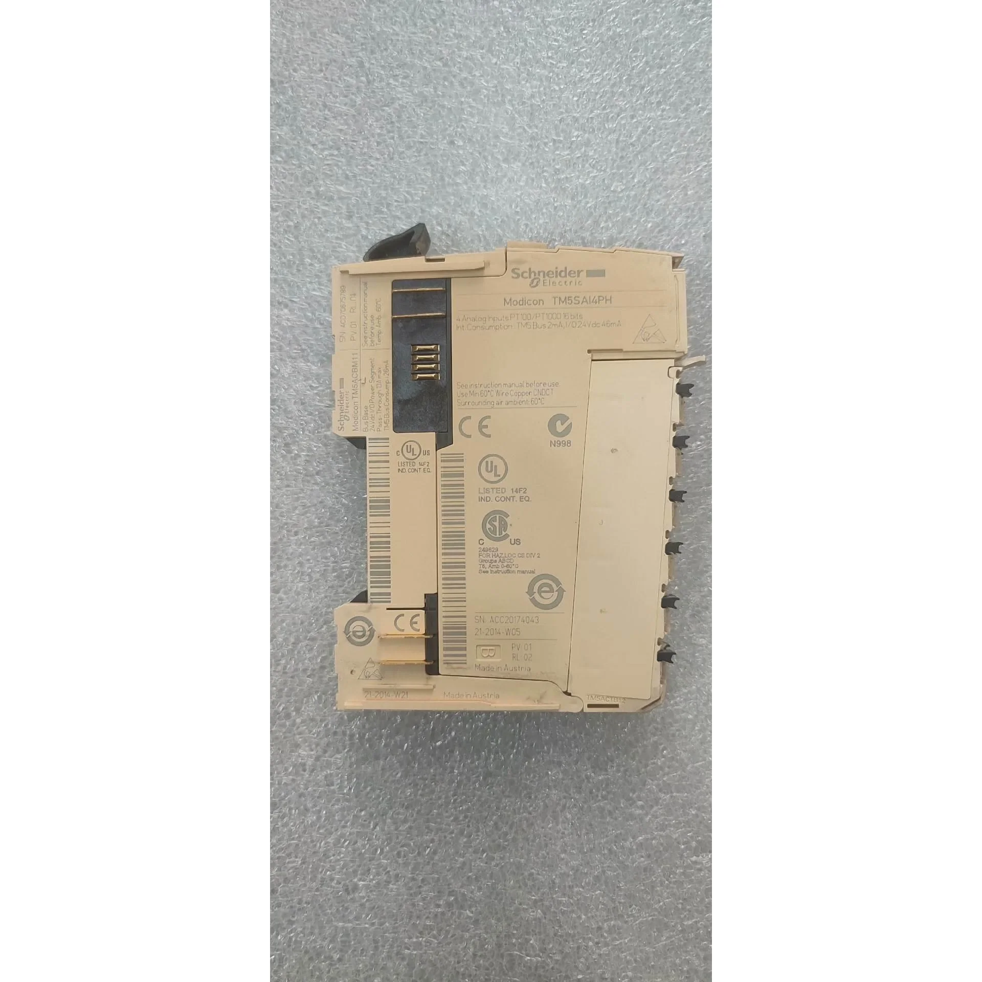 非标价TM5SAI4PH，Schneidrer施耐德PLC，二手拆议价