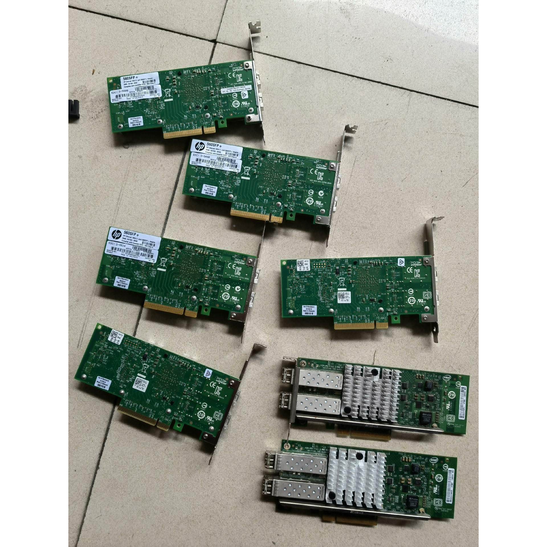 非标价惠普HP 560SFP+ 双口万兆 669279 66524议价