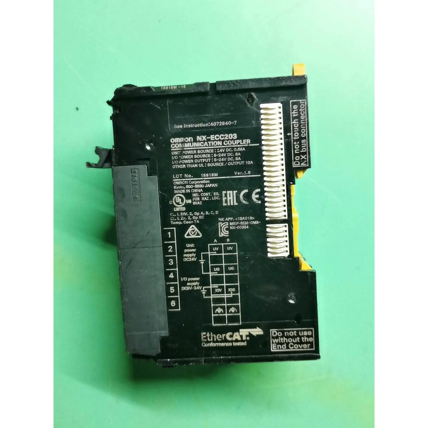 非标价#欧姆龙OmRon欧姆龙 NX-ECC203议价