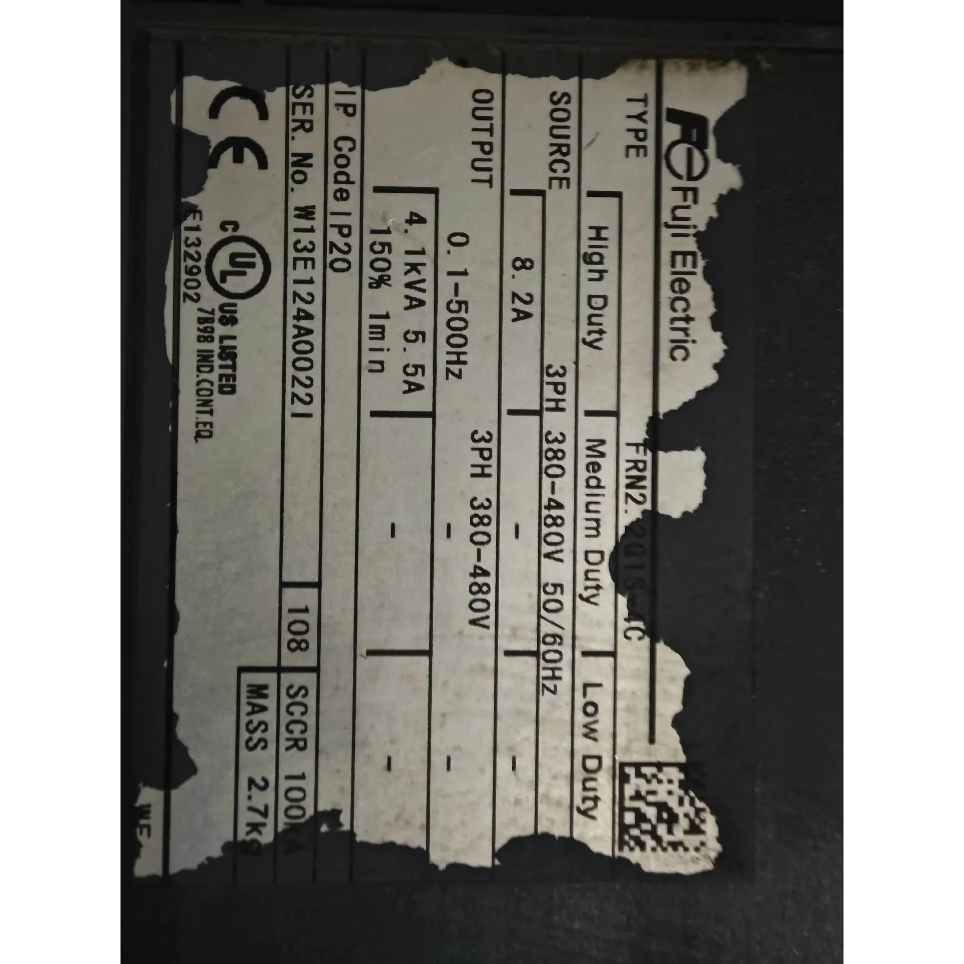 非标价富士mega变频器FRN2.2G功率2.2kw 用到联系[超议价