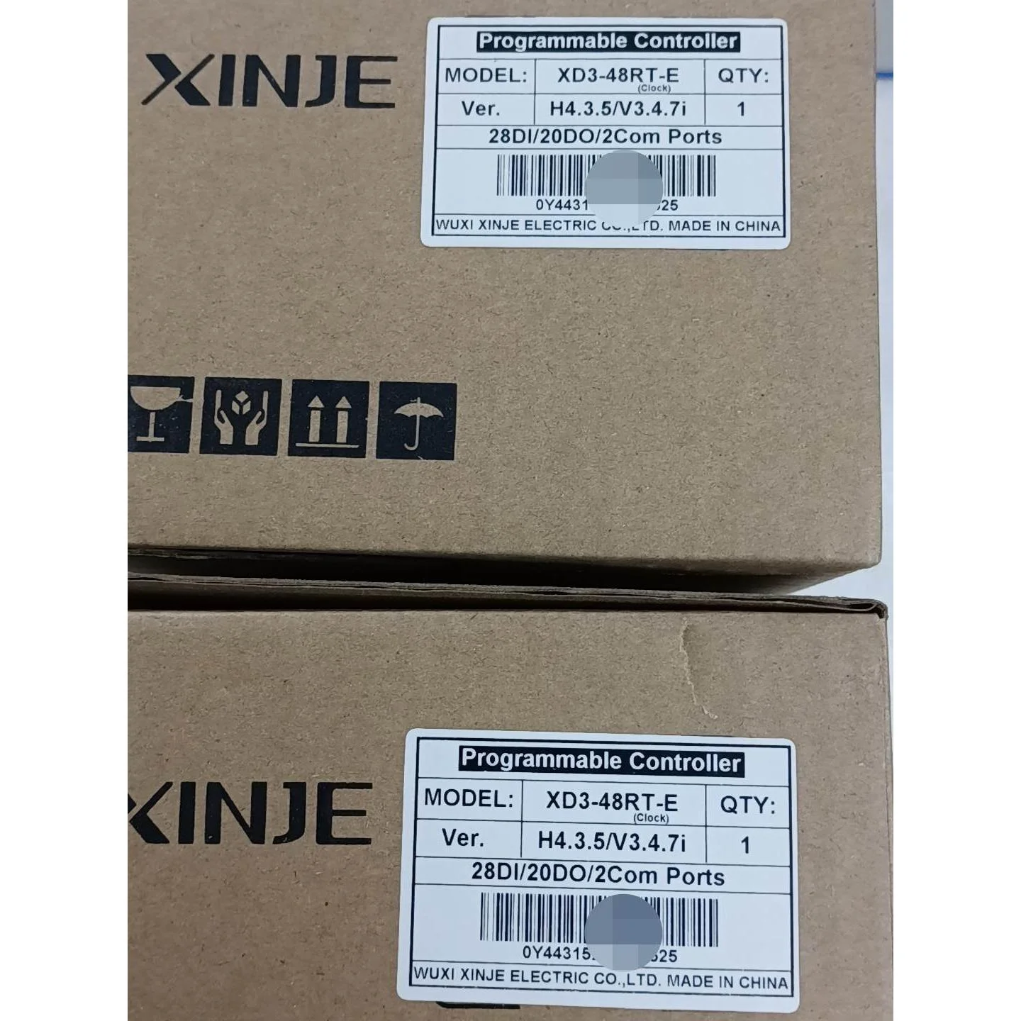 非标价信捷XD3-48RT-E，2只，新机未拆封，本月采购，实拍图议价