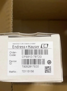 非标价全新原装恩德斯豪斯e+h ph电极 CPS91D-7BA2G议价