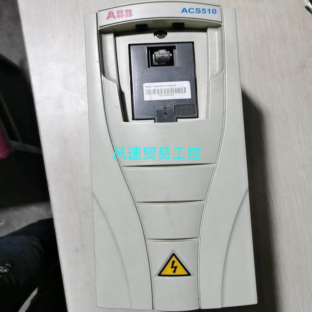 非标价ABB变频器ACS510-01-07A2-4实物图上电显2议价