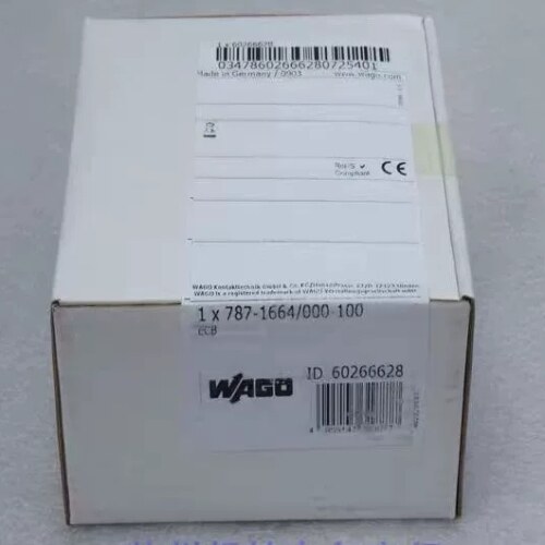 非标价全新德国万可WAGO电子断路器787-1664/000-10议价