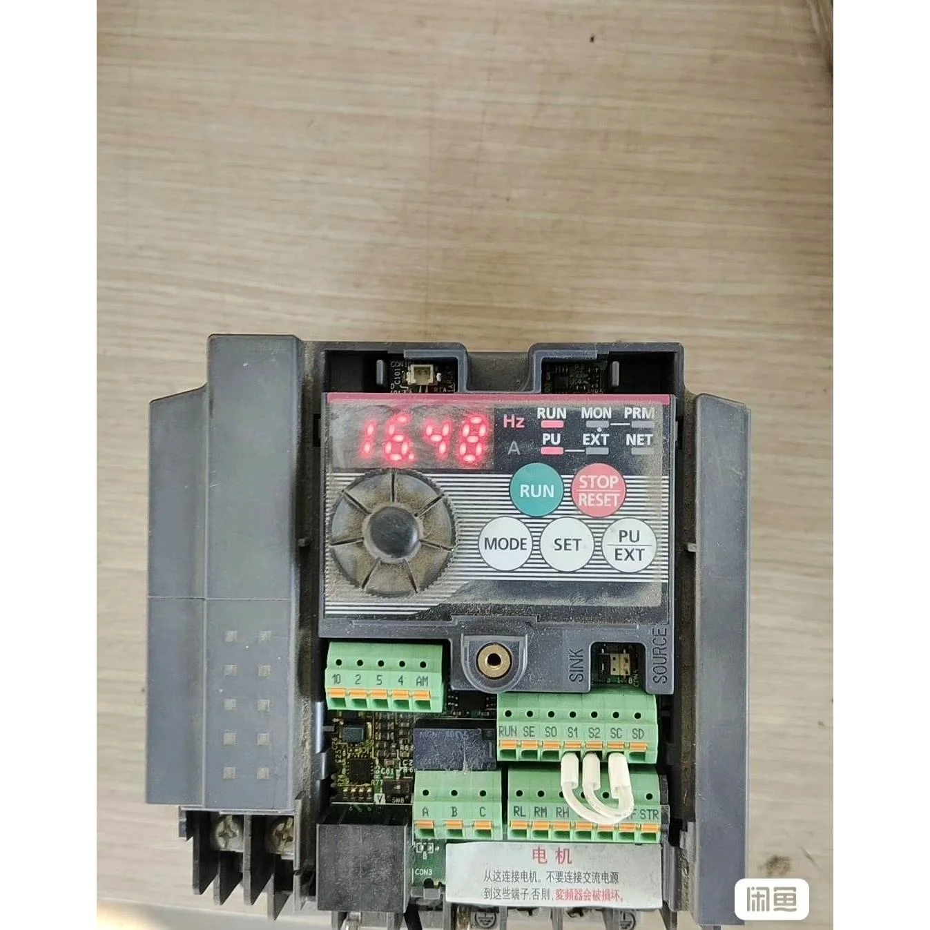 非标价#三菱变频器型号 D740-0.4K-CHT 380v 0.议价