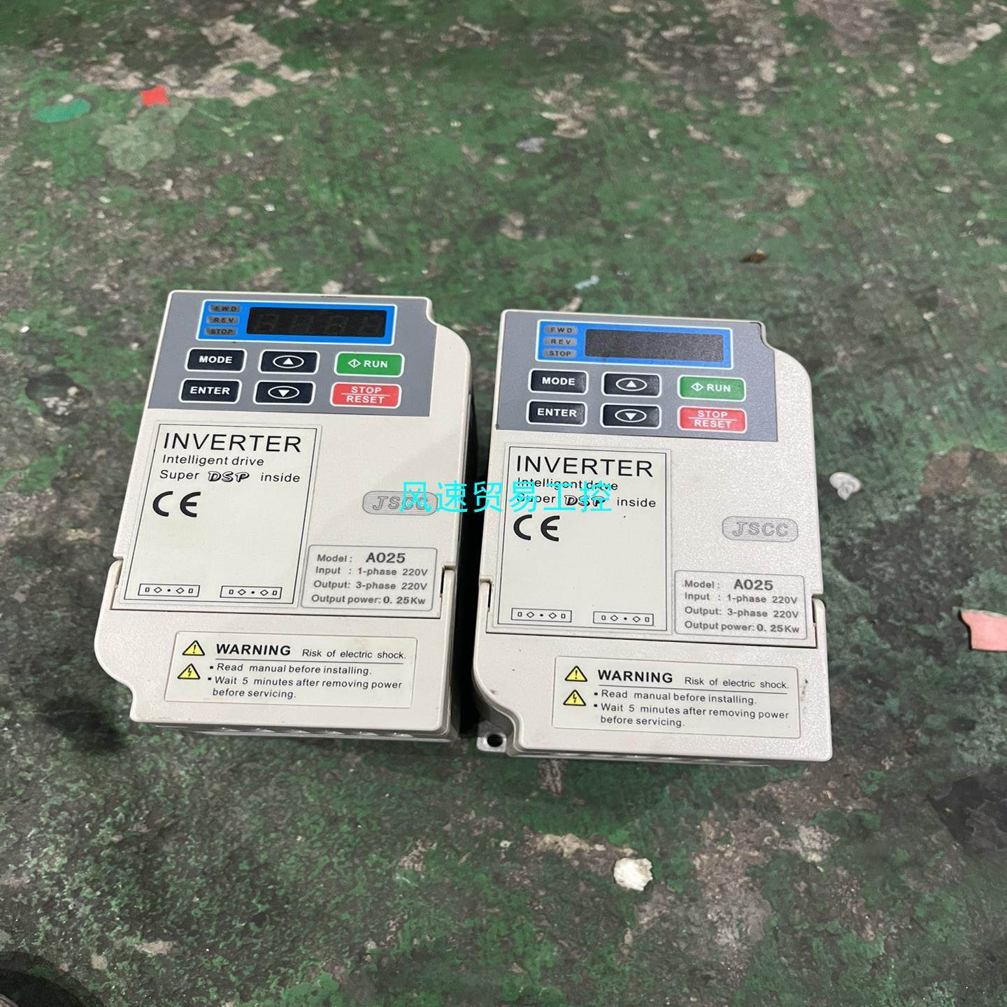 非标价拆机精研变频器 025KW 220V JSCC A025议价