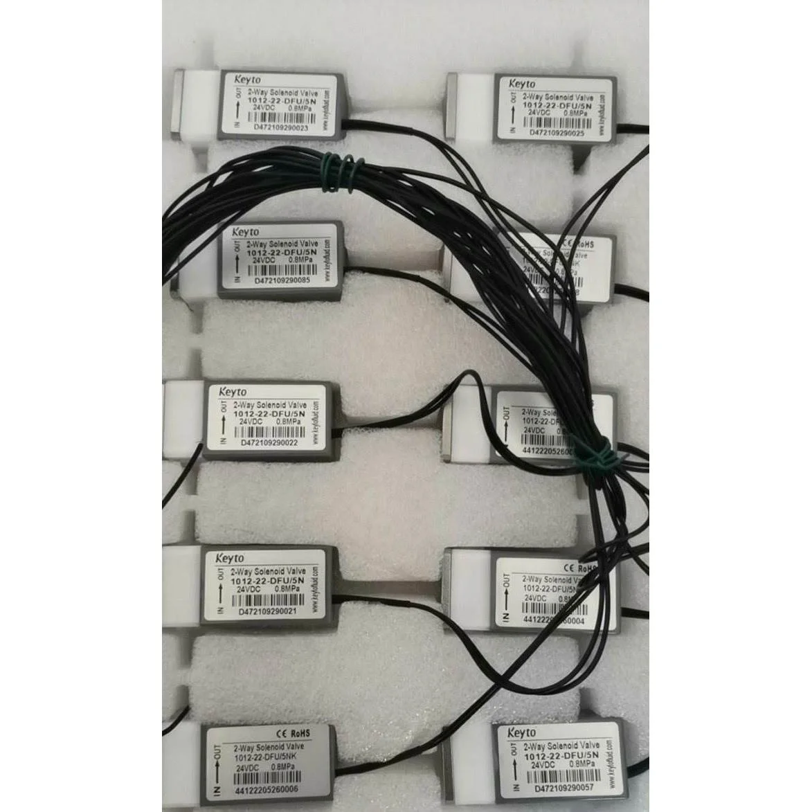 非标价垦拓电磁阀Keyto两通电磁阀 高温高压消解阀8公斤 力合/议