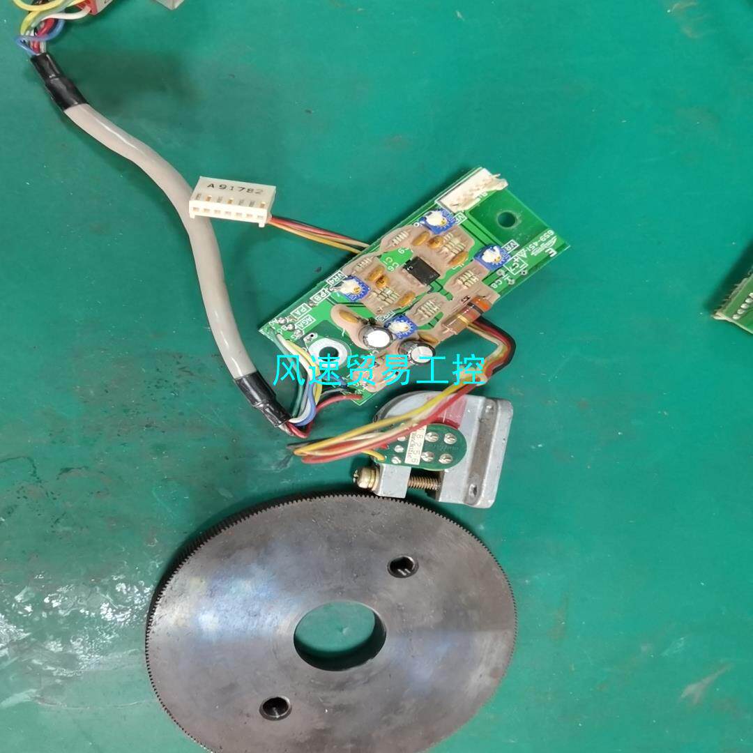 非标价三菱马扎克主轴电机编码器plg板感应测速头测速马盘659议价