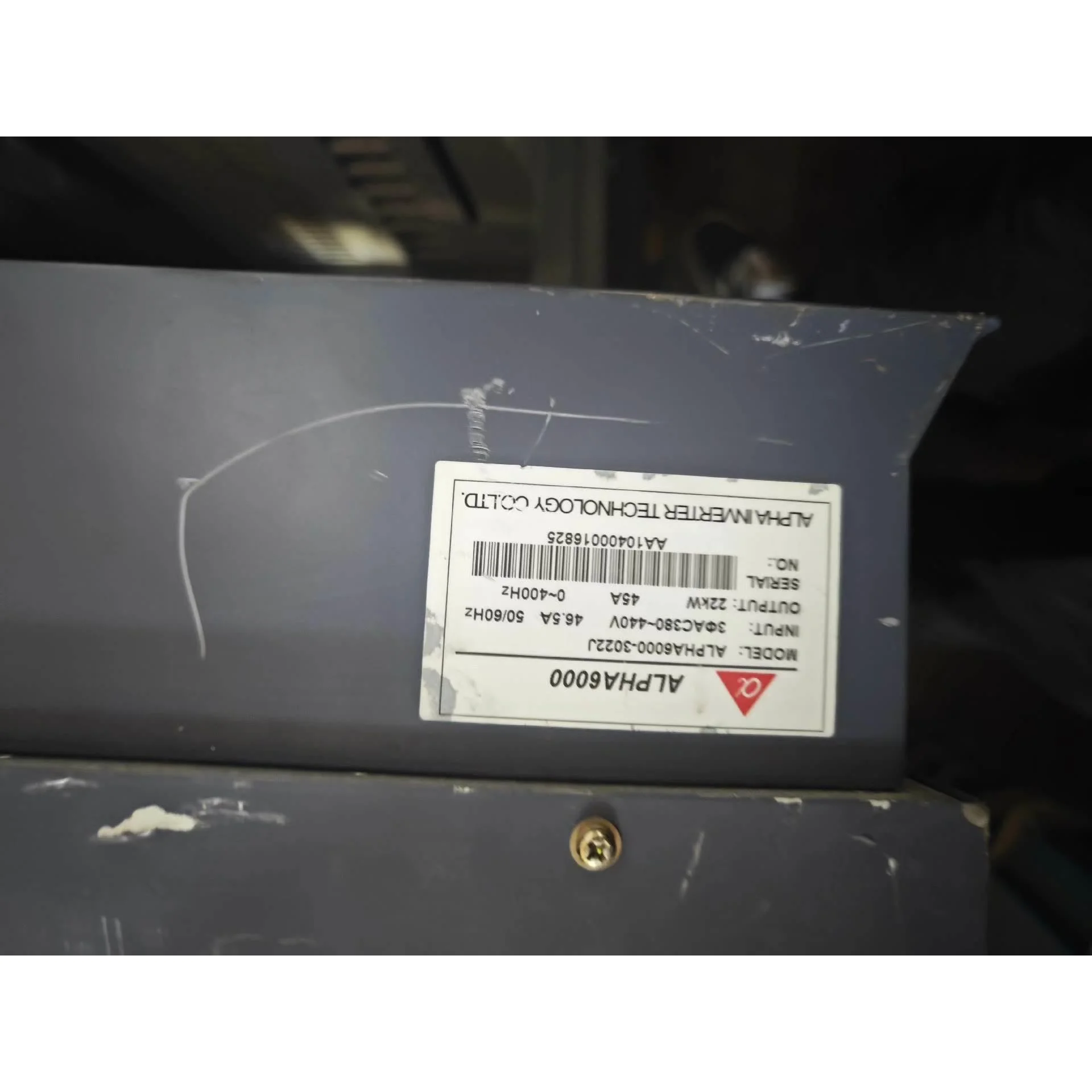 非标价阿尔法变频器 MODEL: ALPHA6000-3022J功议价