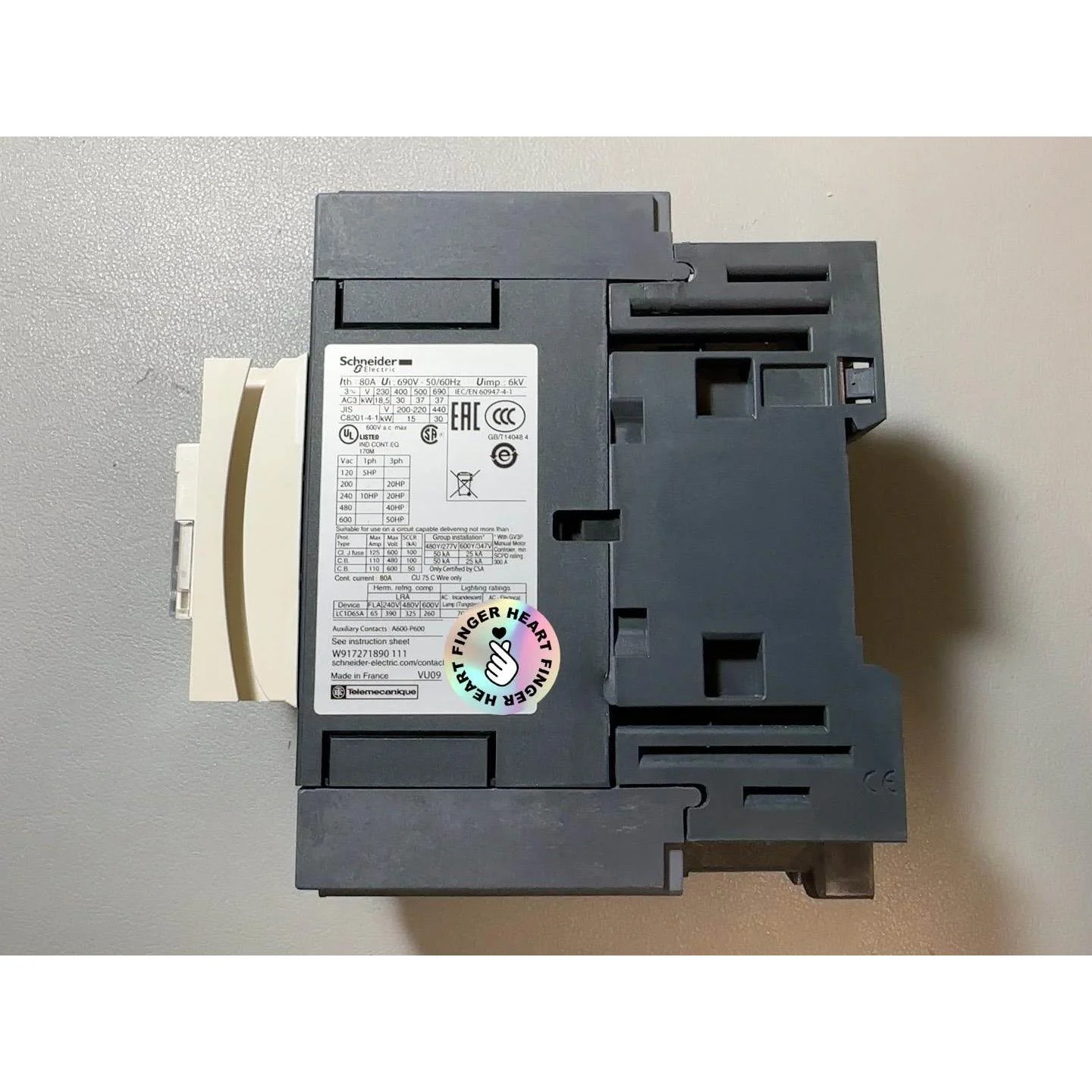 非标价施耐德全新原装LC1D65A3BD(TeSys D系列三极接议价