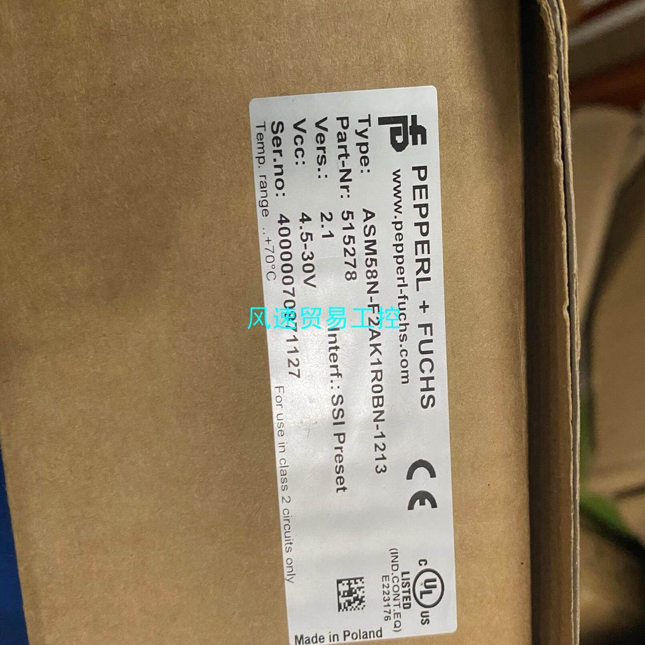 非标价倍加福 编码器 ASM58N-F2AK1R0BN-1213议价