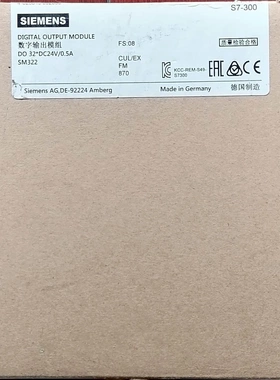 非标价西门子S7-300 SM322模块，6ES7322-1BL0议价
