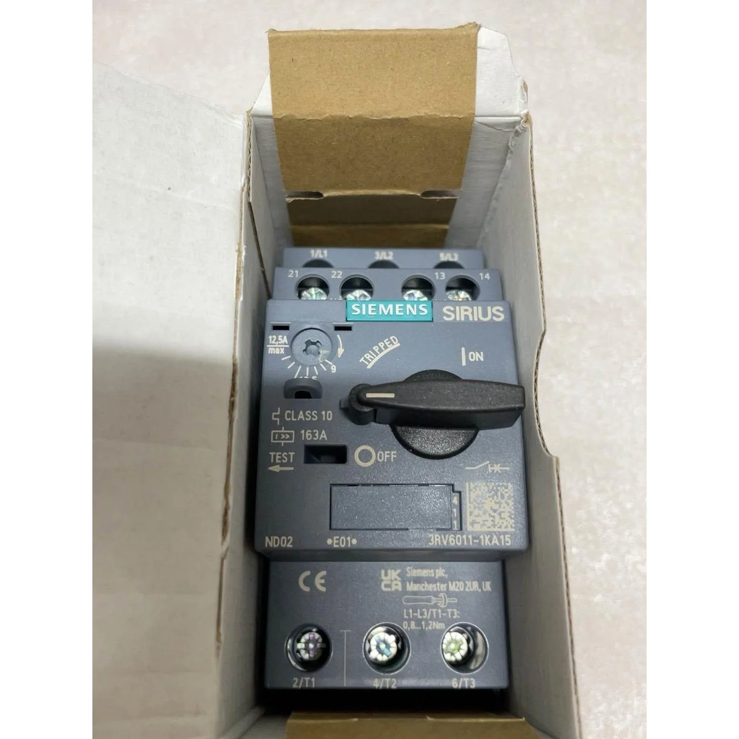 非标价西门子马达断路器 3RV6011-1KA10 3RV议价