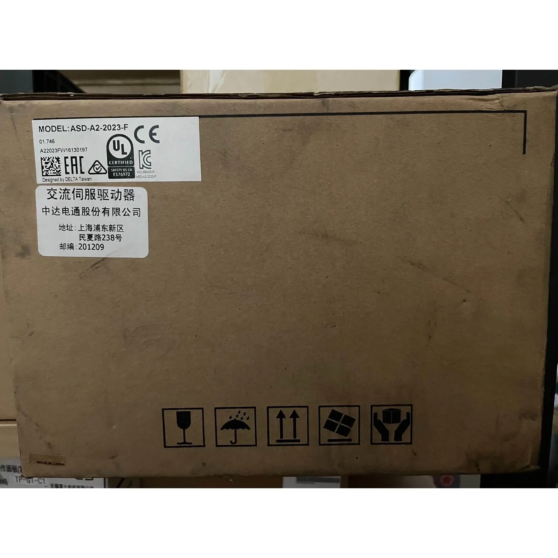 非标价ASD-A2-2023-F 全新台达伺服驱动器，标价就是卖价议价